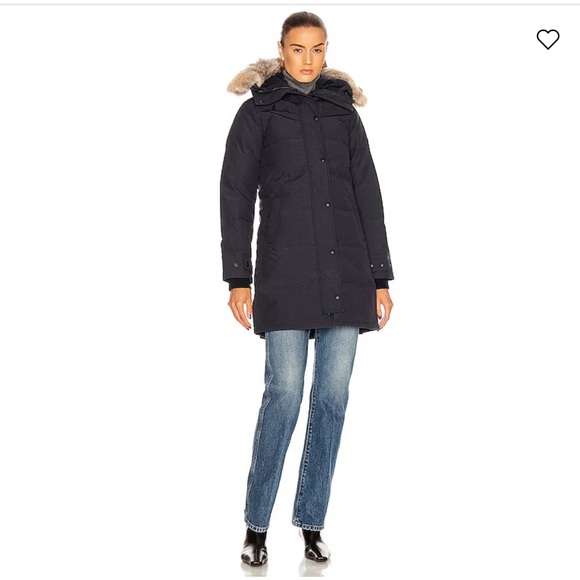 CANADA GOOSE Shelburne Parka graphite with Coyote Fur NWT XS - Picture 3 of 17